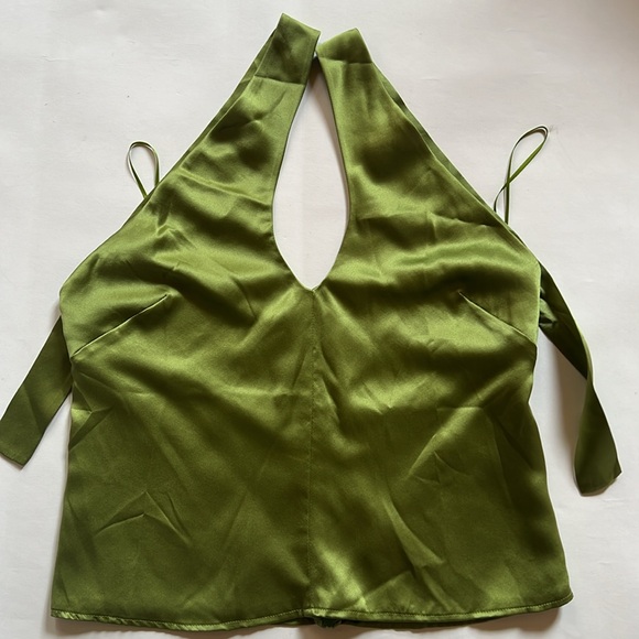 NWT Reformation Paris Silk Top - Picture 4 of 8